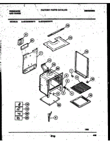 07 - Body Parts parts for Frigidaire Range GCG34BNW5 from AppliancePartsPros.com