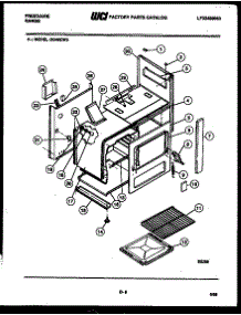 07 - Body Parts parts for Frigidaire Range GG46CL3 from AppliancePartsPros.com