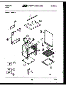 07 - Body Parts parts for Frigidaire Range G30NL5 from AppliancePartsPros.com