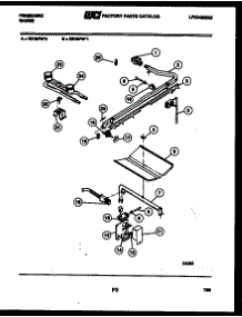 05 - Burner, Manifold And Gas Control parts for Frigidaire Range G31BFW1 from AppliancePartsPros.com
