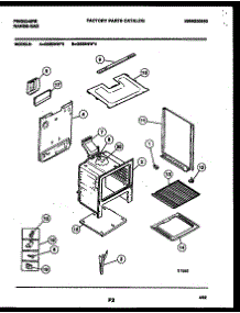 07 - Body Parts parts for Frigidaire Range G32BNL4 from AppliancePartsPros.com