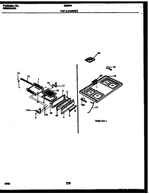 05 - Cooktop And Broiler Drawer Parts parts for Frigidaire Range G30PNW7 from AppliancePartsPros.com