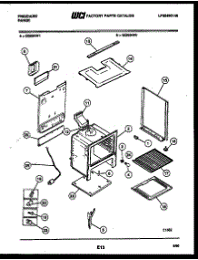 06 - Body Parts parts for Frigidaire Range GG32NL2 from AppliancePartsPros.com