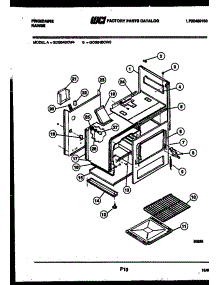 06 - Body Parts parts for Frigidaire Range GCG34BCW4 from AppliancePartsPros.com