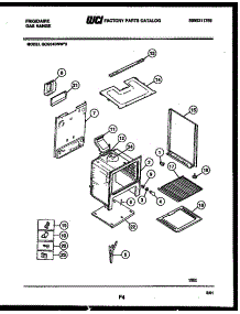 07 - Body Parts parts for Frigidaire Range GCG34BNW3 from AppliancePartsPros.com