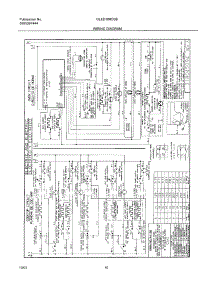 10 - Wiring Diagram parts for Frigidaire Range GLED388CSB from AppliancePartsPros.com