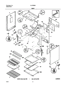 07 - Body parts for Frigidaire Range GLGFS66ABD from AppliancePartsPros.com