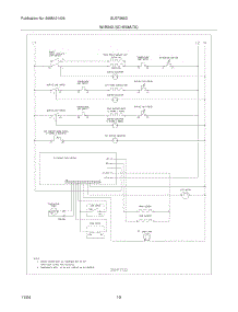 10 - Wiring Schematic parts for Frigidaire Range GLEF369DBB from AppliancePartsPros.com