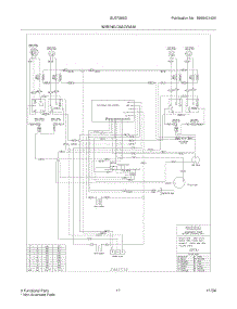 11 - Wiring Diagram parts for Frigidaire Range GLEF369DBB from AppliancePartsPros.com