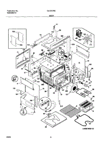07 - Body parts for Frigidaire Range GLCS376CSA from AppliancePartsPros.com