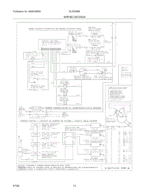 14 - Wiring Diagram parts for Frigidaire Range GLGS389EQC from AppliancePartsPros.com