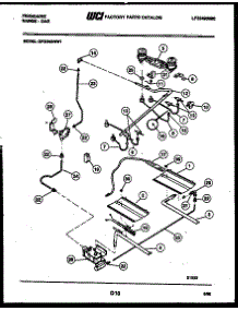 06 - Burner, Manifold And Gas Control parts for Frigidaire Range GPG34BNL1 from AppliancePartsPros.com
