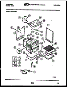 07 - Body Parts parts for Frigidaire Range GPG34BNL1 from AppliancePartsPros.com