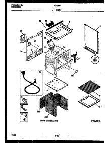 04 - Body Parts parts for Frigidaire Range G32BNW5 from AppliancePartsPros.com