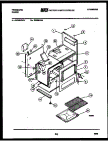 06 - Body Parts parts for Frigidaire Range GC32BCW3 from AppliancePartsPros.com