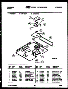 07 - Burner Box Parts parts for Frigidaire Range GP34BEL0 from AppliancePartsPros.com