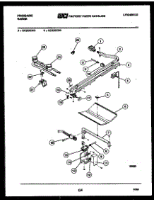 07 - Burner, Manifold And Gas Control parts for Frigidaire Range GC32BCW4 from AppliancePartsPros.com