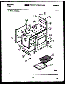 06 - Body Parts parts for Frigidaire Range GG26PCL4 from AppliancePartsPros.com