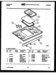 03 - Cooktop Parts parts for Frigidaire Range GG46CW3 from AppliancePartsPros.com