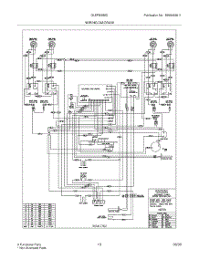 13 - Wiring Diagram parts for Frigidaire Range GLEFM385DSG from AppliancePartsPros.com