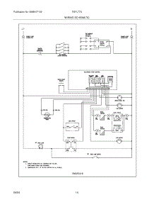 12 - Wiring Schematic parts for Frigidaire Range FGFL77ASH from AppliancePartsPros.com