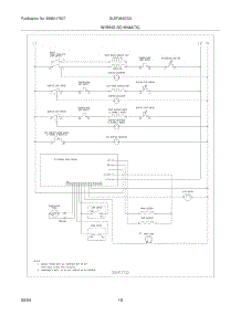 10 - Wiring Schematic parts for Frigidaire Range GLEF369DCA from AppliancePartsPros.com