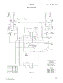11 - Wiring Diagram parts for Frigidaire Range GLEF369DCA from AppliancePartsPros.com