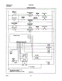 10 - Wiring Diagram parts for Frigidaire Range GLEF378AQD from AppliancePartsPros.com
