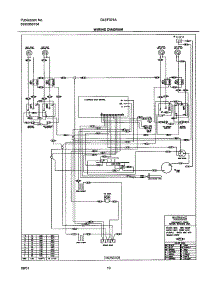10 - Wiring Diagram parts for Frigidaire Range GLEF376ASB from AppliancePartsPros.com