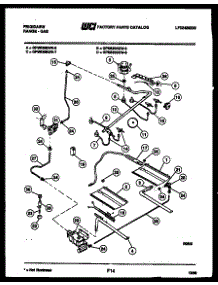 05 - Burner, Manifold And Gas Control parts for Frigidaire Range GPM638BDL7 from AppliancePartsPros.com
