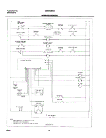 10 - Wiring Schematic parts for Frigidaire Range GSE3WZBCB from AppliancePartsPros.com