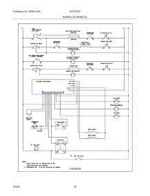 10 - Wiring Schematic parts for Frigidaire Range GLEF378CSC from AppliancePartsPros.com