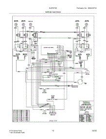 13 - Wiring Diagram parts for Frigidaire Range GLEFS79DSD from AppliancePartsPros.com