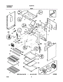 07 - Body parts for Frigidaire Range GLGF377ABE from AppliancePartsPros.com