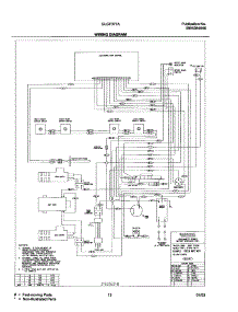 13 - Wiring Diagram parts for Frigidaire Range GLGF377ASG from AppliancePartsPros.com