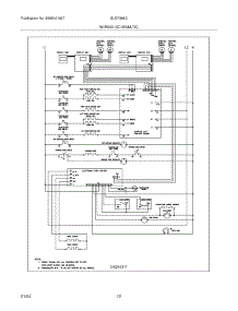 10 - Wiring Schematic parts for Frigidaire Range GLEF396CSC from AppliancePartsPros.com