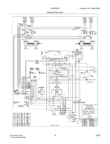 13 - Wiring Diagram parts for Frigidaire Range GLEFM397DSB from AppliancePartsPros.com