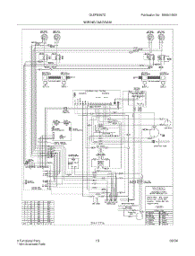 11 - Wiring Diagram parts for Frigidaire Range GLEFM397DSA from AppliancePartsPros.com