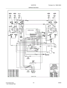 11 - Wiring Diagram parts for Frigidaire Range GLEFS79DBA from AppliancePartsPros.com