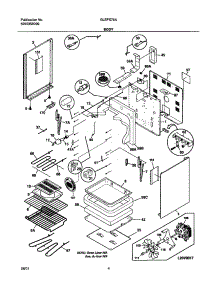 05 - Body parts for Frigidaire Range GLEFS76ASB from AppliancePartsPros.com