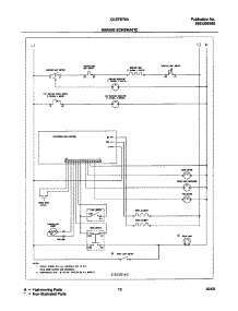 11 - Wiring Schematic parts for Frigidaire Range GLEFS76ABG from AppliancePartsPros.com