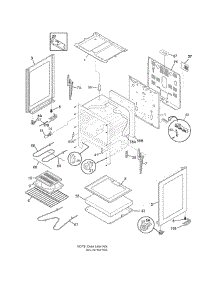 Body parts for Frigidaire Range MFF312HSC from AppliancePartsPros.com