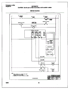 07 - Wiring Diagram parts for Frigidaire Range MEF352SFWC from AppliancePartsPros.com