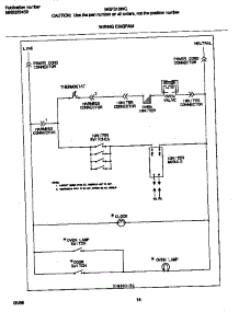 07 - Wiring Diagram parts for Frigidaire Range MGF316WGSE from AppliancePartsPros.com