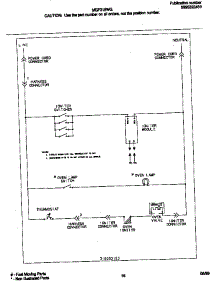 08 - Wiring Diagram parts for Frigidaire Range MGF316WGSD from AppliancePartsPros.com