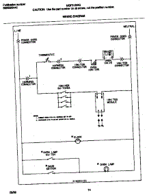 07 - Wiring Diagram parts for Frigidaire Range MGF316WGTC from AppliancePartsPros.com
