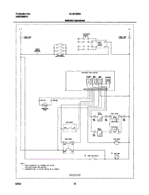 12 - Wiring Diagram parts for Frigidaire Range GLGFS66ABC from AppliancePartsPros.com