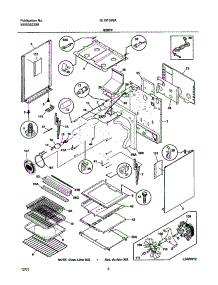 07 - Body parts for Frigidaire Range GLGF388ABA from AppliancePartsPros.com