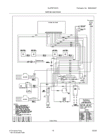 15 - Wiring Diagram parts for Frigidaire Range GLGFS75DCG from AppliancePartsPros.com