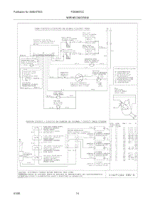 12 - Wiring Diagram parts for Frigidaire Range FGS366ECC from AppliancePartsPros.com